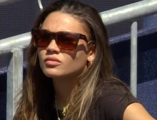 Ben Shelton’s girlfriend Trinity steals the show in Munich during his match vs. Cerundolo