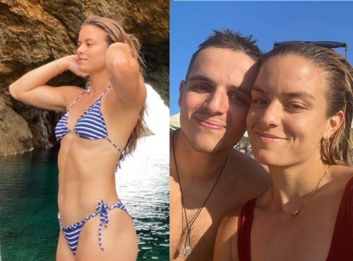 Maria Sakkari post picture in a bikini with her boyfriend