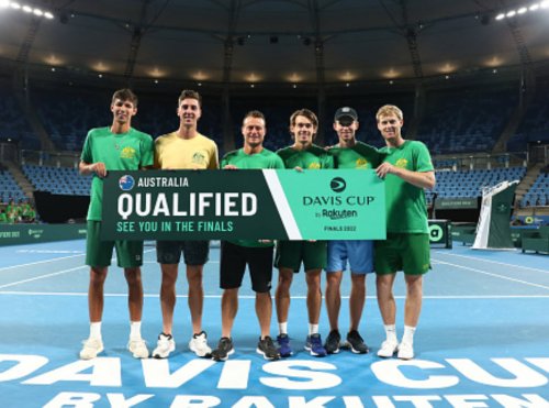 DAVIS CUP: Australian Vs. Netherlands With De Minaur, Kokkinakis, Van ...