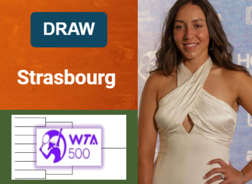 WTA STRASBOURG DRAW, PRIZE MONEY. Pegula, Navarro, Badosa, Rybakina are the leaders