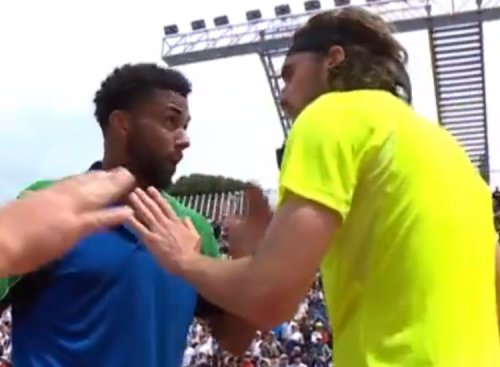 Tension rises as Tsitsipas and Fils exchange words after intense match and Stefanos hitting the Frenchman at the body