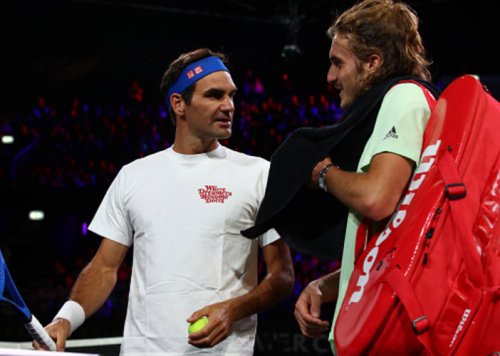 Stefanos Tsitsipas amazed by Roger Federer in his prime