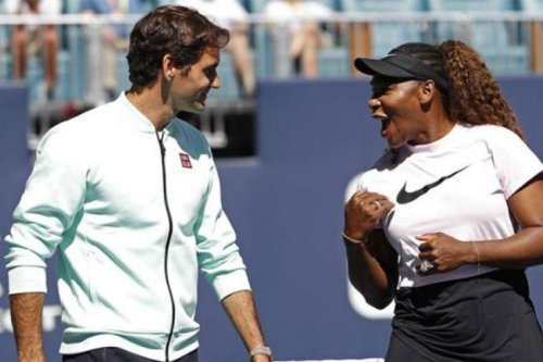 Roger Federer et Serena Williams liés par l'amour des Avengers.