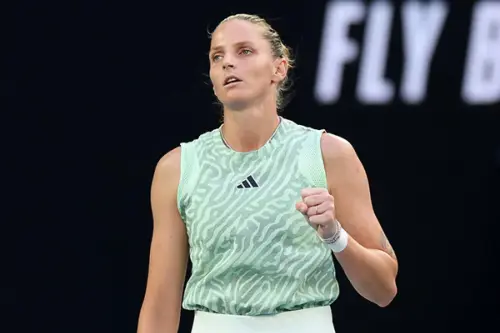 Karolina Pliskova dodges Dart to reach first WTA final in last 2 years