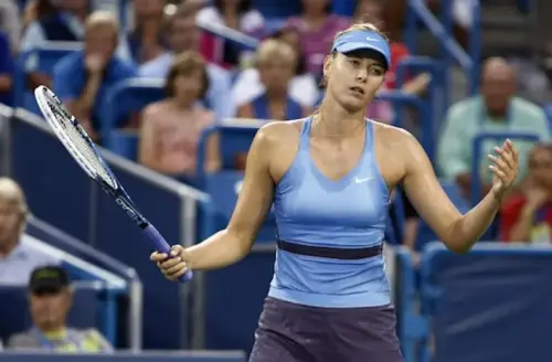 When Maria Sharapova lashed out at her opponent's skits: "Check her blood pressure"