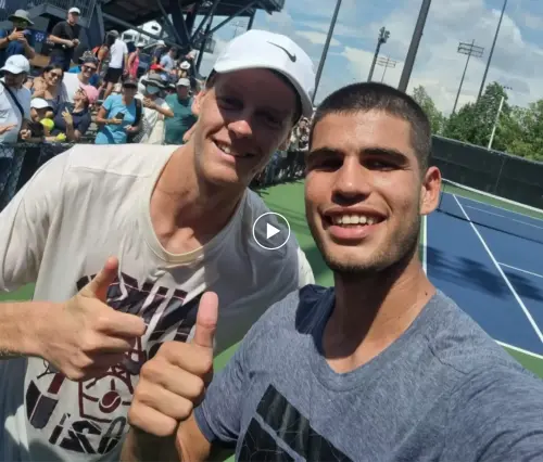 ATP Montreal 2022: Sinner and Alcaraz made a show on training