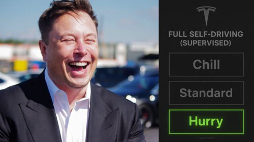 Elon Musk suggests new names for the FSD 'Hurry' mode - Tesla Oracle