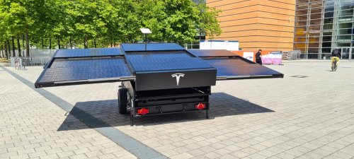 Tesla's Solar Range Extender with Starlink prototype could save lives during disasters