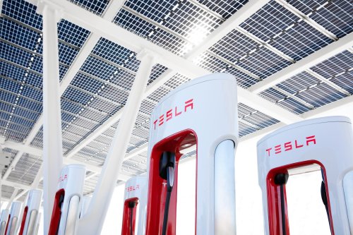 Tesla's buildout of massive Supercharger stations extends beyond California