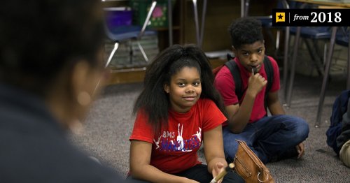 Twice a week, these Texas students circle up and talk about their feelings. It’s lowering suspensions and preventing violence.