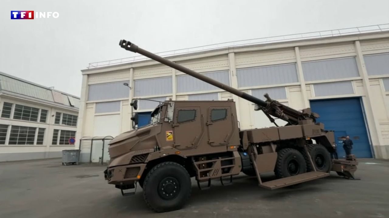 "Interdiction d'arrêter la production" : dans les coulisses de la fabrication des canons français Caesar | TF1 INFO