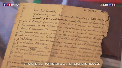Haute-Saône : le portefeuille d'un soldat découvert dans une grange rendu à ses descendants 84 ans après | TF1 INFO