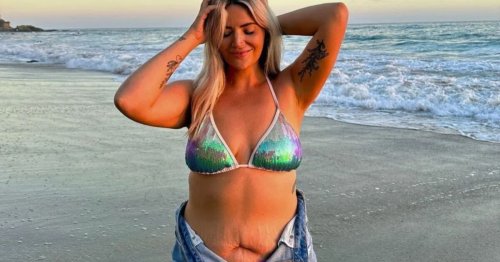 'I show off my real mom body – with stretch marks, cellulite and a belly '