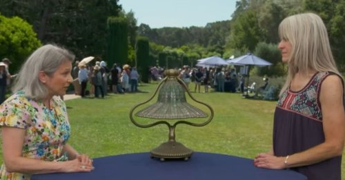 Antiques Roadshow fans slam guest's grandmother for 'stealing' lamp worth a fortune
