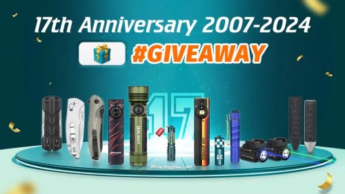 Olight celebrates its 17th anniversary with a sale, free gift, and a Gadgeteer giveaway! - The Gadgeteer