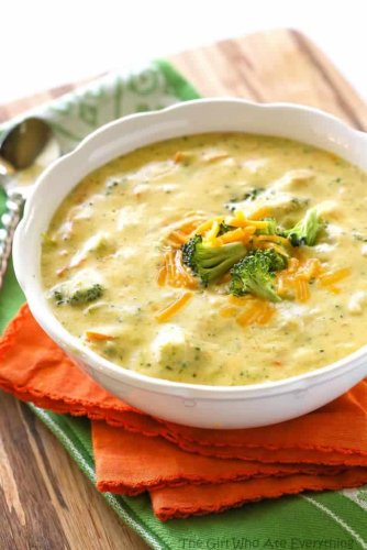Panera's Broccoli Cheddar Soup - The Girl Who Ate Everything
