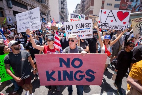 'No Kings' Protests - cover