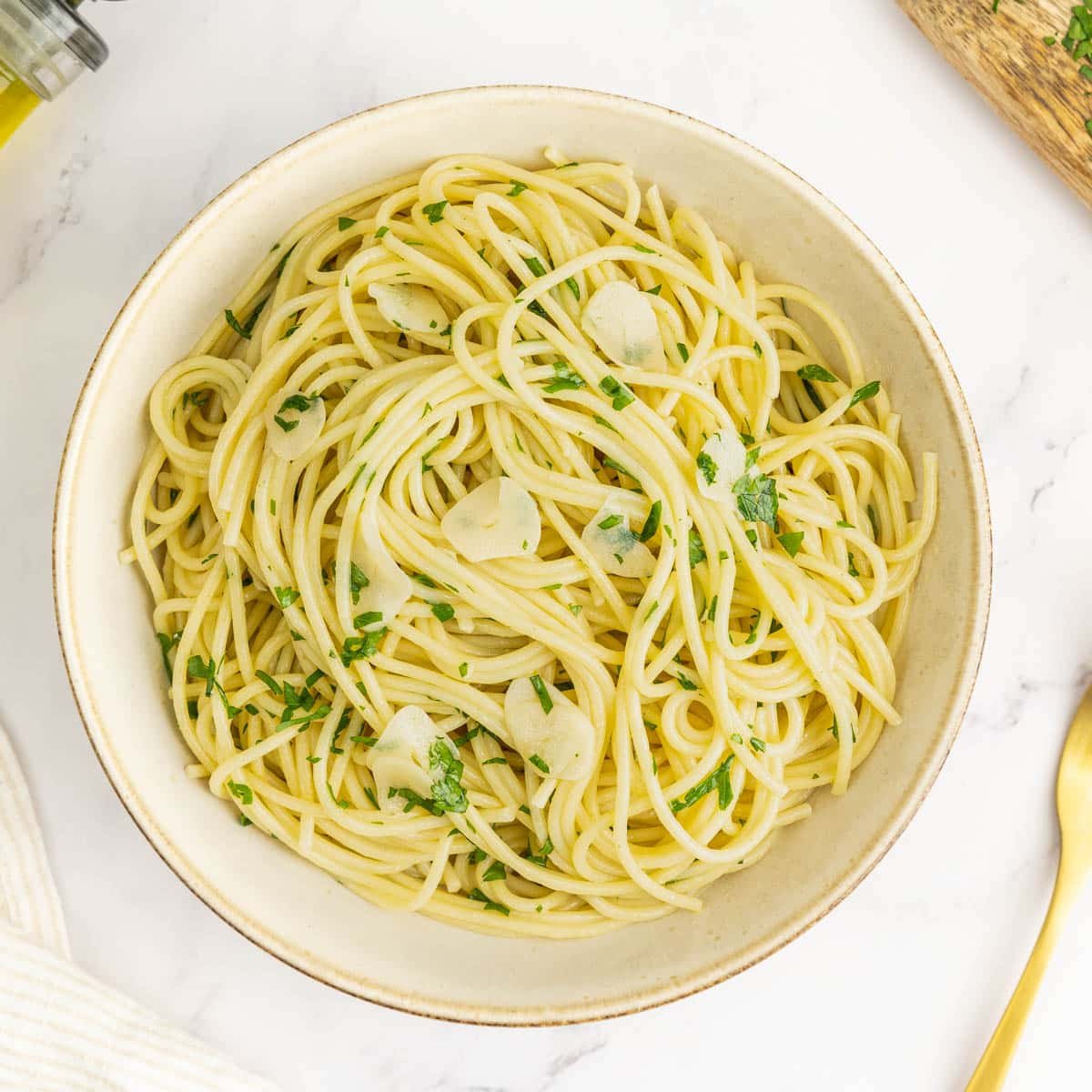 Spaghetti aglio e olio