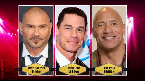HERE COMES THE MONEY Ultimate WWE rich list as WrestleMania 40 edges closer… from The Rock to legend who started earning $40 per match