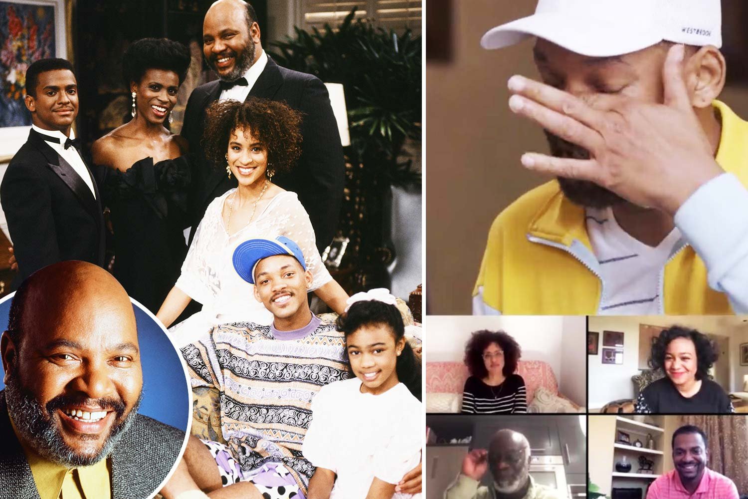 'I LOVED THAT MAN' Will Smith and Fresh Prince cast break down in tears as they remember late costar James Avery in emotional show reunion
