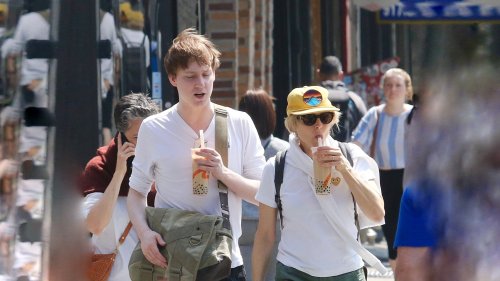 Jodie Foster, 60, strolls with rarely-seen son Kit, 21, and wife ...