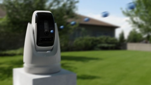 WATCH ME Face-scanning home-security camera ‘fires tear-gas and paintballs at intruders’ and identifies them using ‘AI vision’