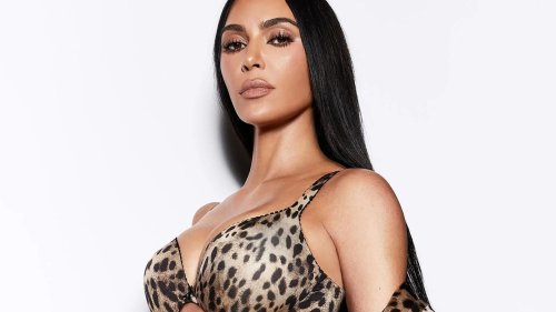 SPOT ON, KIM Kim Kardashian, 44, wows in leopard print lingerie in sexy new photoshoot