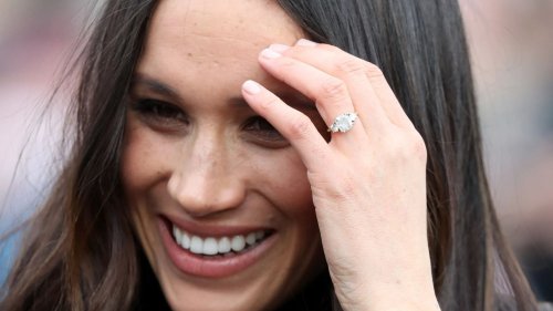 MARKLE'S SPARKLE Inside Meghan Markle’s ‘struggles’ with her £120k engagement ring after she ‘blinged up’ Diana sparkler