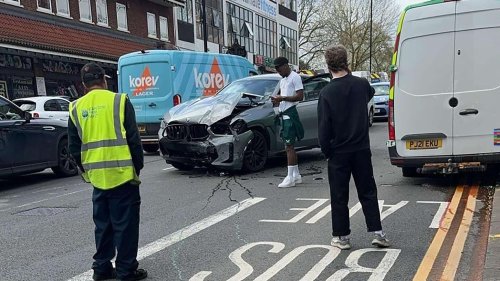 SMASH SHOCK Premier League star in horror SUV crash just HOURS before Europa League crunch match