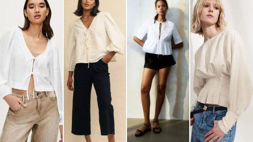 GREAT DANE The ‘Copenhagen blouse’ is this season’s must-have…the best high street dupes of the Ganni version but for £127 less