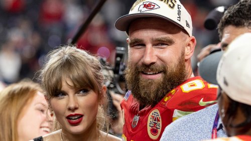 FADE AWAY Travis Kelce shows off dramatic new look as Chiefs superstar stays busy with Taylor Swift on tour in Singapore