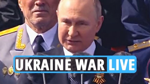 Cancer-ravaged Putin spluttering & retching during bizarre speech
