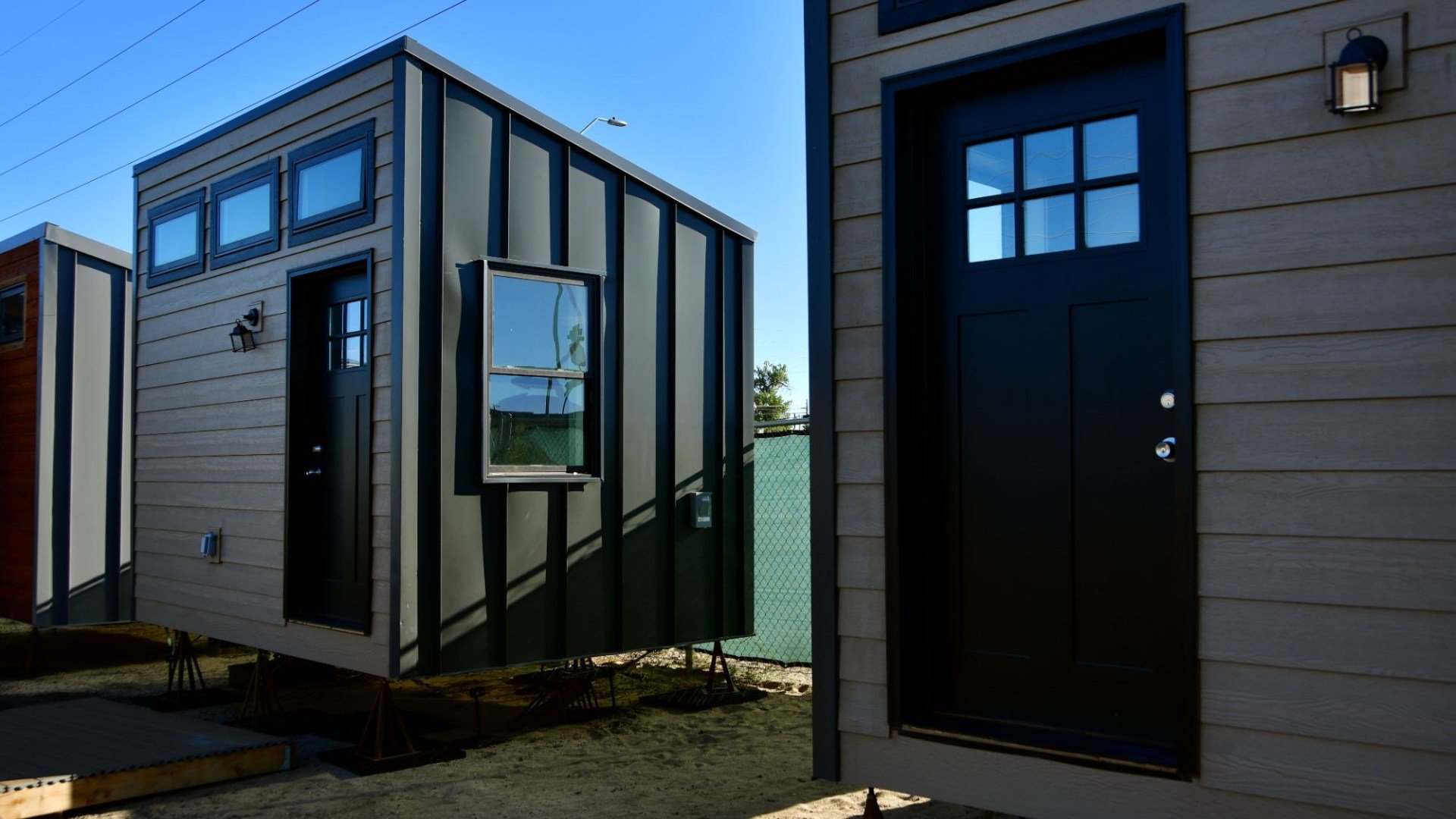 LIVING LARGE Inside brand new tiny home community where rent is $500 per month – residents get large bathrooms and communal areas