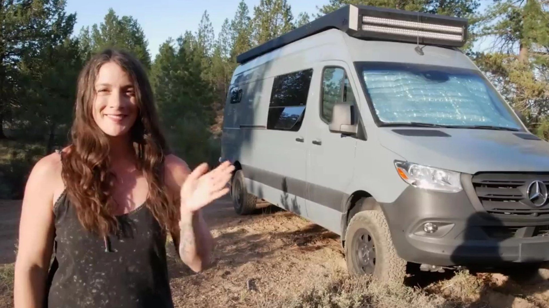 I moved into a van because rent was expensive… people are shocked by the inside