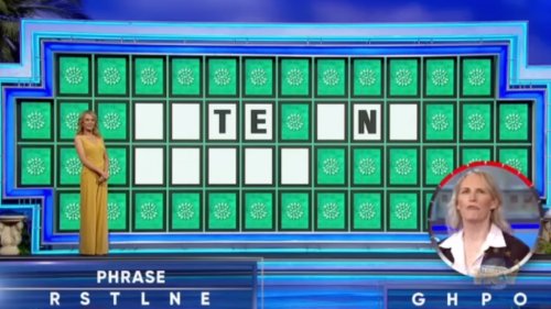 Wheel of Fortune host Pat Sajak shades contestant in awkward moment