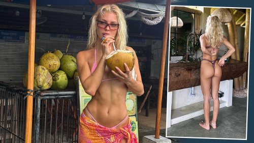 'goddess' World’s most daring Wag goes completely naked in risque Instagram picture as she relaxes on holiday