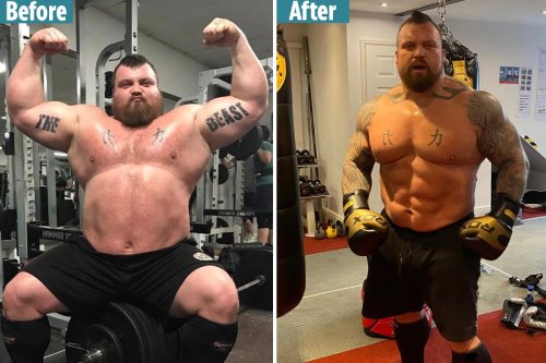 Eddie Hall reveals incredible body transformation from World’s ...