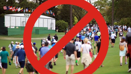 AUGUSTA NATIONAL SERVICE Nine banned things golf fans must never do when watching the Masters at Augusta National