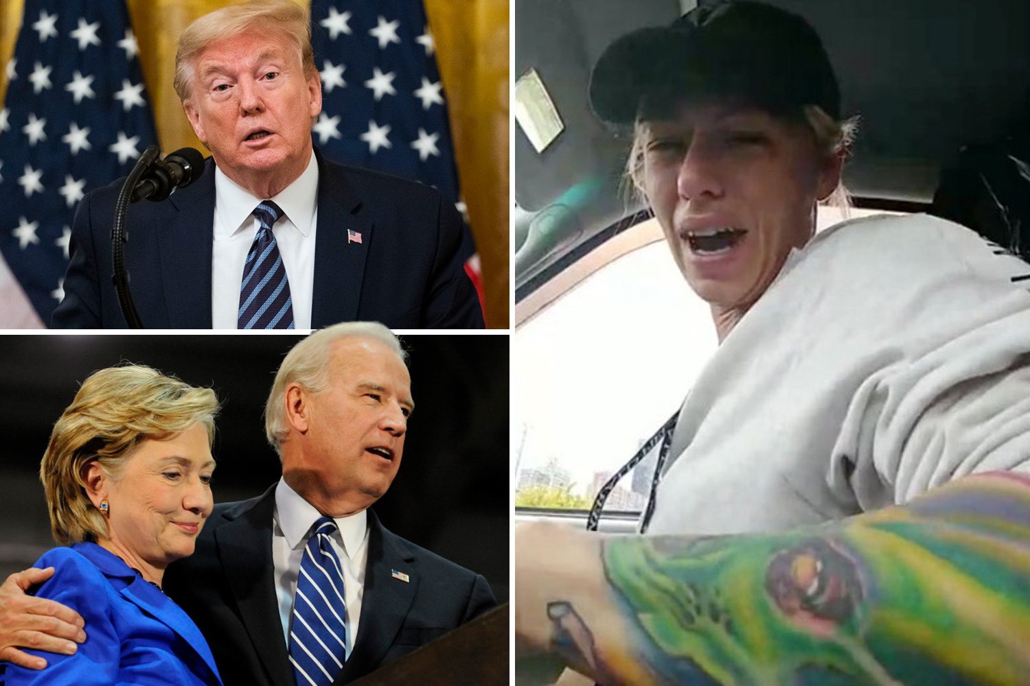 Q-UESTIONABLE Stripper ‘inspired by pro-Trump QAnon conspiracy drove to NYC with 18 knives’ to ‘take out Biden and Hillary Clinton’