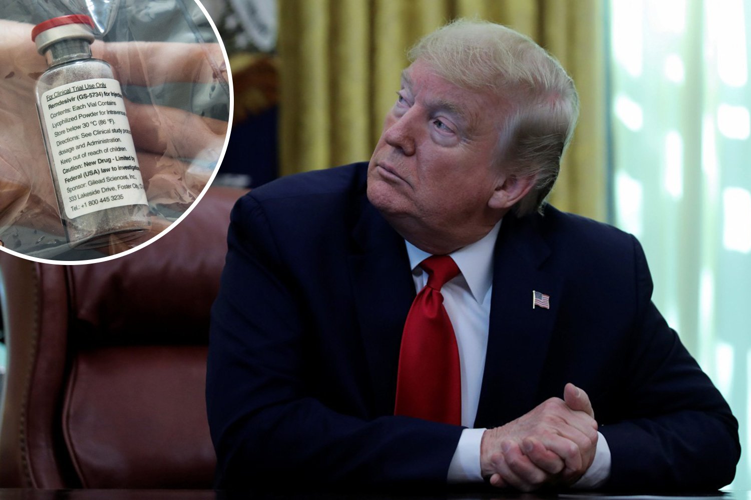 ‘VERY PROMISING’ Trump hails coronavirus breakthrough as remdesivir becomes first FDA-approved treatment with 1M doses on way