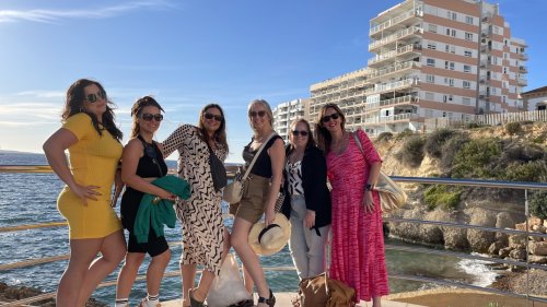 We’re mums and we flew to Ibiza for a 12-hour holiday — we got back in time to do the school run