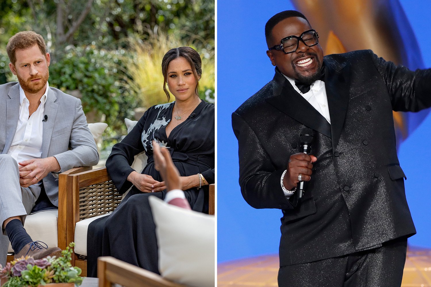 Prince Harry and Meghan Markle humiliated by Emmys host over Oprah interview