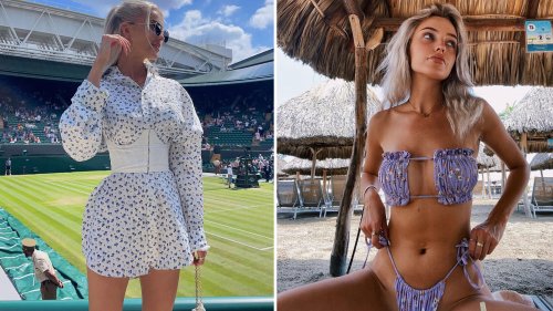 Meet Taylor Fritz's stunning model girlfriend who's cheering him on at Wimbledon