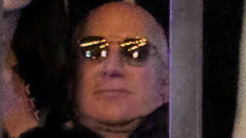 THROWING SHADES Loved-up Jeffrey Bezos & fiancée Lauren Sánchez pictured at Coachella after-party as Amazon mogul dons sunglasses inside