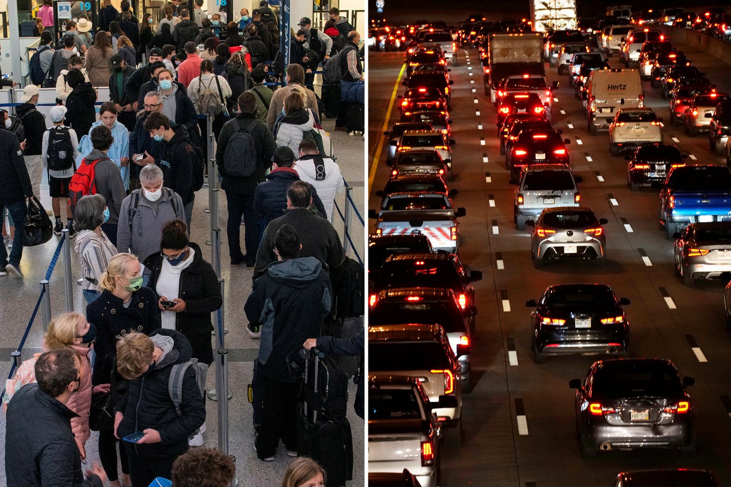 Thanksgiving outages - 53M Americans could see travel delays & 43k could be without power
