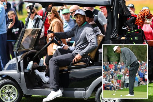 Woods dismisses buggy fears as icon insists he WILL play Open at St Andrews