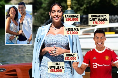 Cristiano Ronaldo's fiancée Georgina Rodriguez stuns in diamonds worth  £78,000 | Flipboard