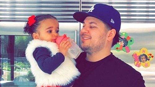 ROB'S RETURN Dream Kardashian, 6, receives new hairstyle that leaves dad Rob gushing in unexpected comment from rarely-seen star