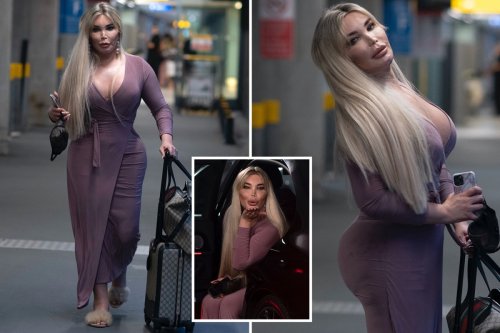 Ex Human Ken Doll Jessica Alves Arrives At Heathrow On Baby Daddy Hunt Flipboard