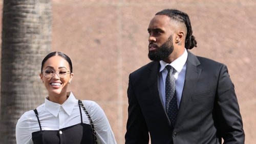 NEW FLAME Mystery woman spotted with NFL Super Bowl starting star identified as ex-fiancée of world champion boxer